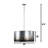 Cannery 4-Light Drum Pendant - Ombre Galvanized