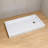 60 In. L X 32 In. W Single Threshold Shower Pan Base With Right Drain In High Gloss White
