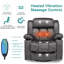 Kyneshia Upholstered Heated Massage Chair-350382996