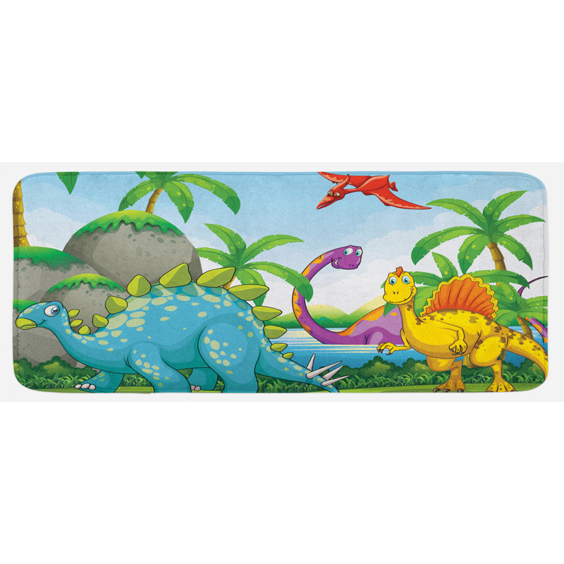 Tapis de cuisine jurassique