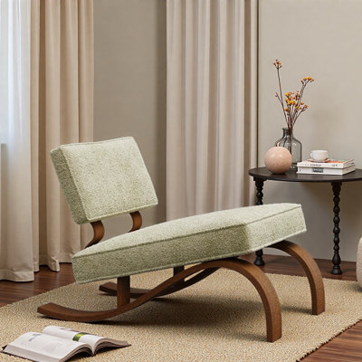 Retro-shaped Single Leisure Chair.