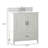 Ahner 30'' Single Bathroom Vanity with Stone Top-1921572655