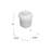 1-Light Clear Glass Ceiling Fan Globe Light Kit-704593399