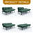 Modern Convertible Futon Sofa Bed With Memory Foam Mattress – Adjustable Backrest & Armrests, Space-Saving Sleeper Loveseat For Living Room-1306665410