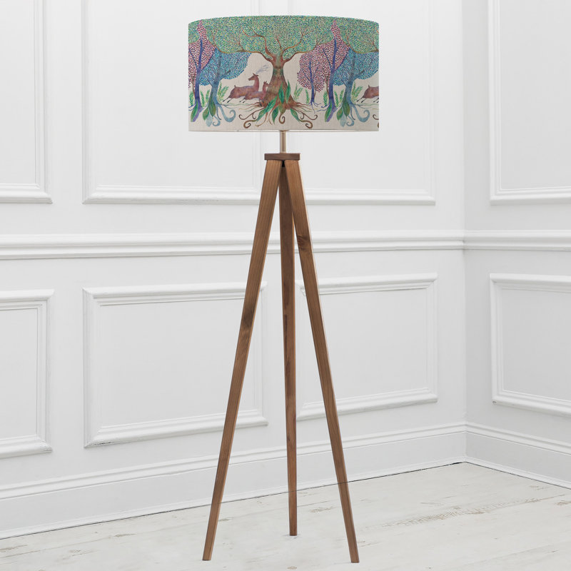Aratus 158cm Brushed Tripod Floor Lamp