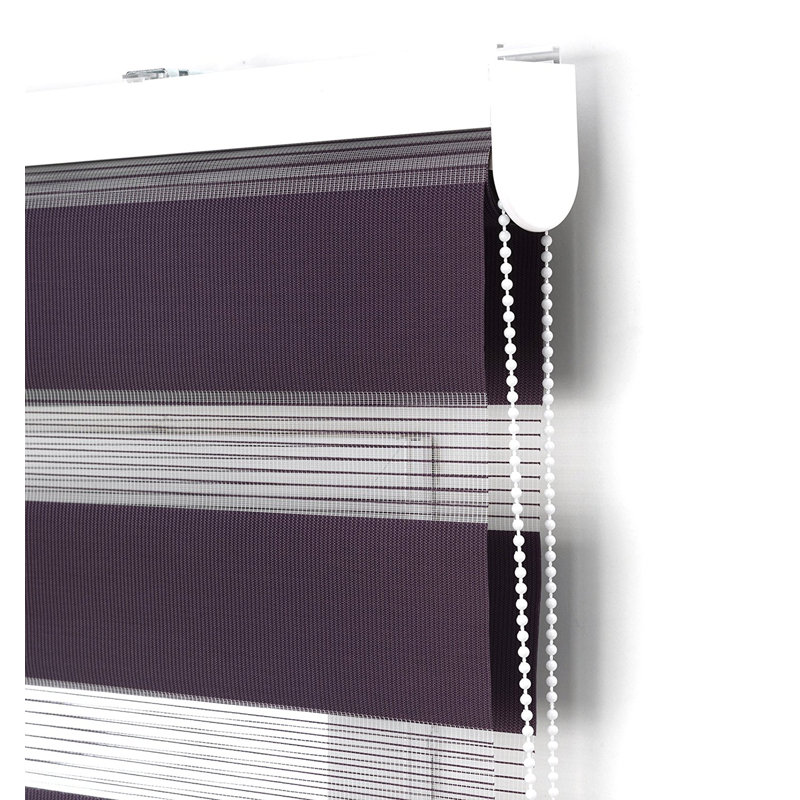 Semi Sheer Roller Blind, 175 cm L x 125 cm W, Violet
