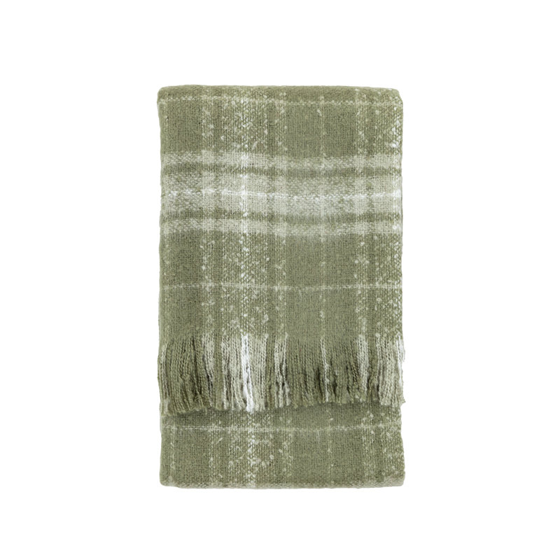 Bubovice Throw Blanket, Olive