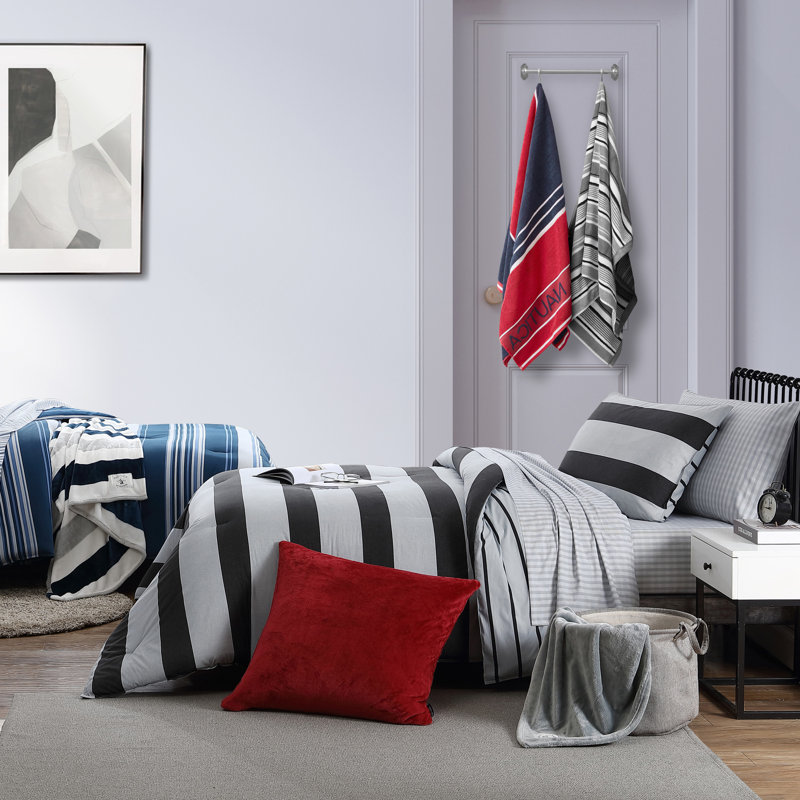 Ultra Soft Gray Fleece European Sham with Zipper Closure