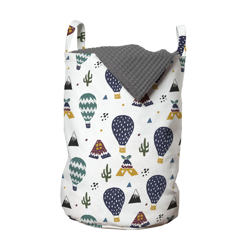 Fabric Laundry Bag with Handles