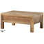 LOUNGE COLLECTION Solid Wood Coffee Table with Storage