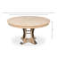 Tower Round Solid Oak Dining Table-75254762