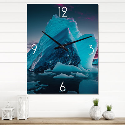 Hildagard - Coastal Wall Clock Oversized