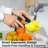 Deiss Pro Heavy-duty Metal Lemon Squeezer - Max Juice Extraction Manual Juicer
