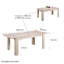 Khaelyn Rectangular Dining Table-87386856-87386857