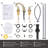 Widespread 2-handle Bathroom Faucet with Drain Assembly-64559653