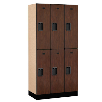 Manufactured Wood 2 - Tier 36'' Gym Locker