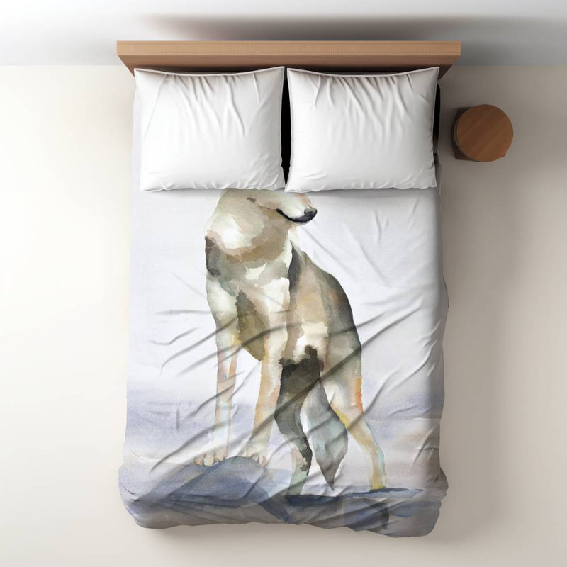 Wolf Duvet Cover - Blue Mountains Animals Home Decor Bedding