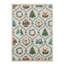 Christmas Festive Faux Wool Area Rug-135241440-135241445