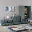 Tayce 4 Piece Bedroom Set (2 Drawer Bedside Chest X2, 4 Drawer Chest, 2 Door 2 Drawer Wardrobe)-82354847