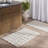 Quinn Waffle Grid Hand Tufted 100% Cotton Machine Washable Bathmat-259875195