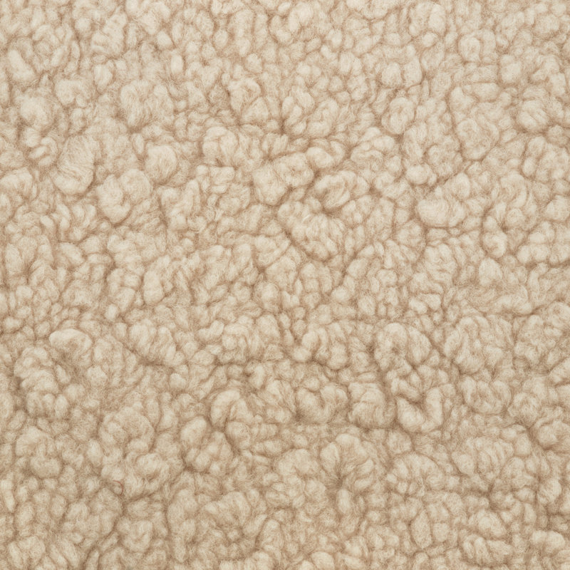 Tuffet Ottoman, Chai Shearling