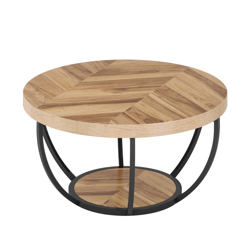 Table basse TribeSigns, Bois brun