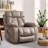 41.3" W Microsuede Comfortable Power Lift Reclining Heated Massage Chair with USB and Cup Holders-487475630