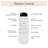 52 Inch Flush Mount Ceiling Fan DC 3 Solid Wood Fan Blade Noiseless Reversible Motor Remote Control With Light