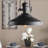 Mindel Industrial Bell-shaped Chandelier