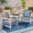 Wood And Patio Chair - Modern Design Stylish Outdoor Seating & In Grey