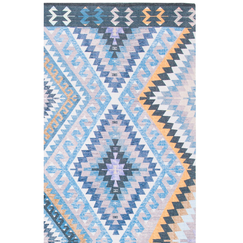 Blaire Hand Woven Southwestern Indoor/Outdoor Rug, Rectangle 3' x 5'