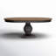 Americana Round 54'' Extendable Dining Table-1278095057