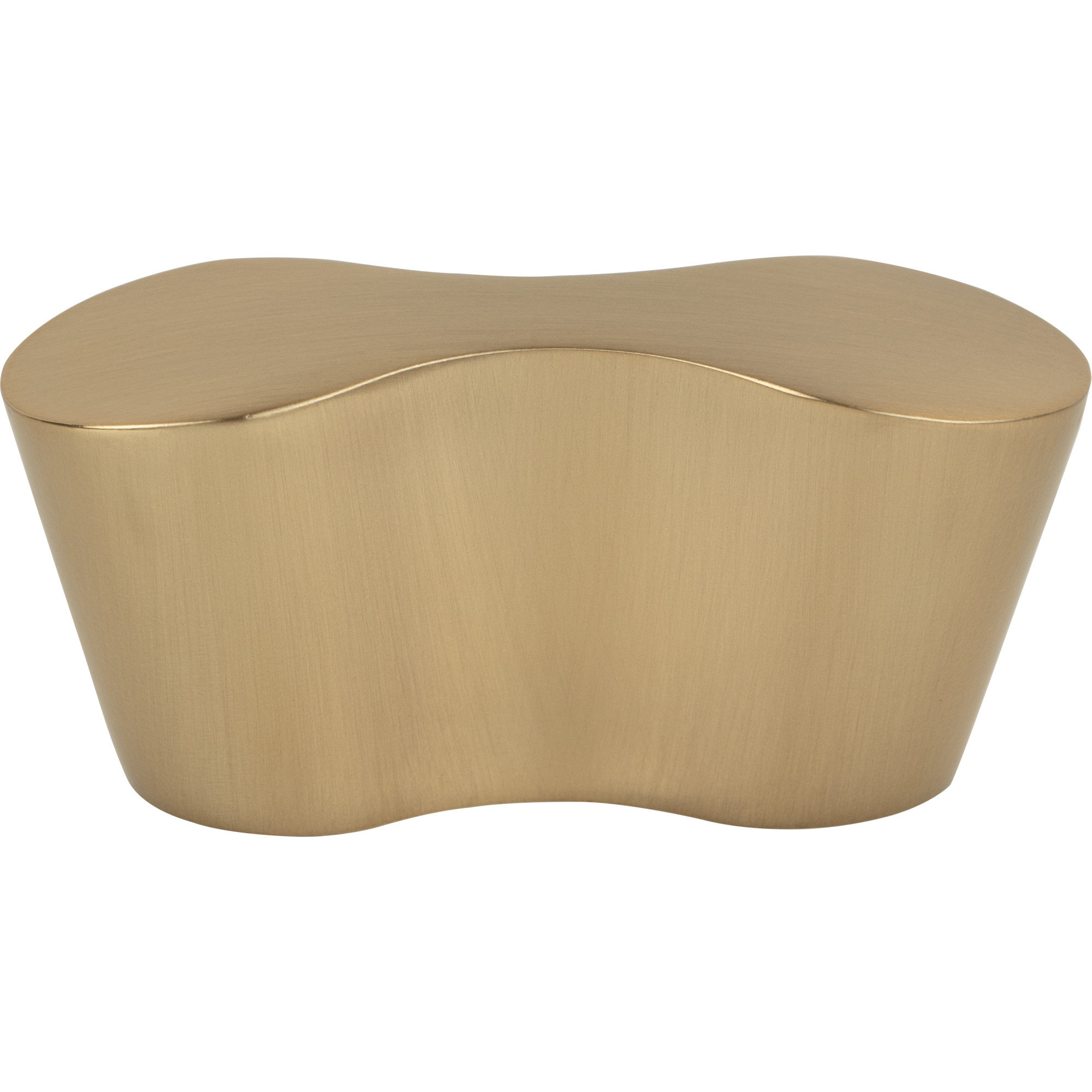 Infinity 1 1/4" Length Oval Knob, Honey Bronze