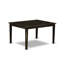 7 Piece Dining Set Consist of a Rectangle Dining Room Table with Pedestal and 6 Wood Seat Chairs, 42x72 Inch, Cappuccino-1425940403-1425940402-1425940415