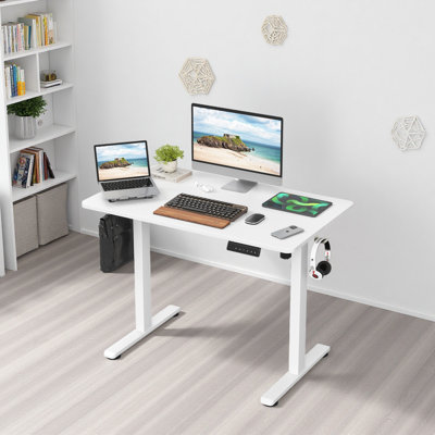 Bureau de travail électrique à hauteur réglable
