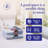 Homz Underbed Secure Latching Clear Plastic Storage Container-97136801-90640271-90640270
