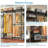 Maquan 76'' Metal Freestanding Garment Rack-1853739783