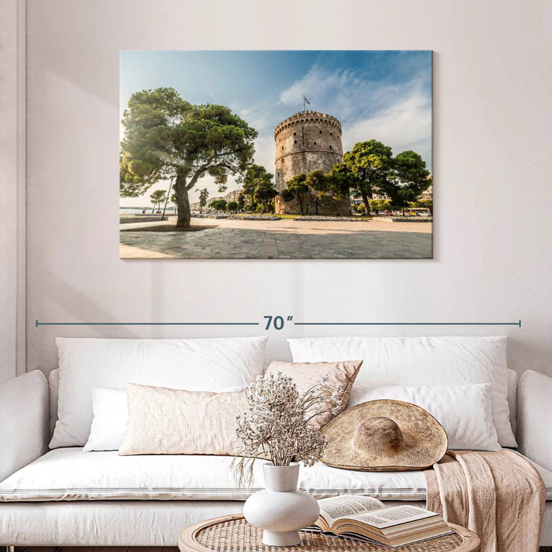 Tour blanche Nicci de Thessalonique, H 30 po x l 45 po