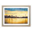 Reflection of the Seattle Skyline - Framed Print-56758836-56758839