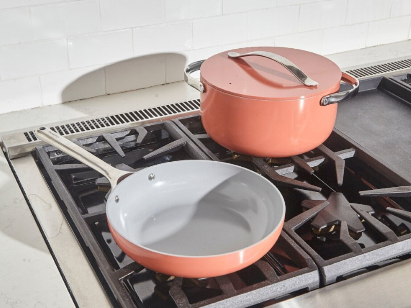Nonstick Ceramic Dutch Oven, Perracotta