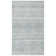 Tapis gris / ivoire en coton tissé à plat à la main Altis