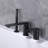 Deck Tub Spout with Diverter