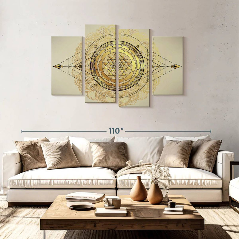 Adella sri Yantra, H 48 po x l 75 po