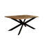 Rectangular Solid Mango Wood Dining Table-96391449-96391450
