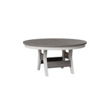 Berlin Gardens Harbor Regular Top With White Base Round Bar Table