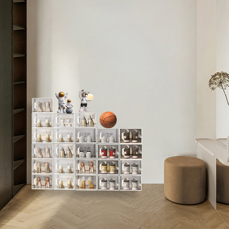 Boîte à chaussures 24 pièces, pour la maison, le vestibule, la chambre à coucher et la porte