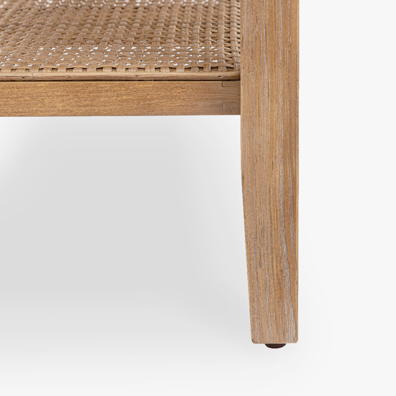 Liora - 45"rattan Bench, Brown