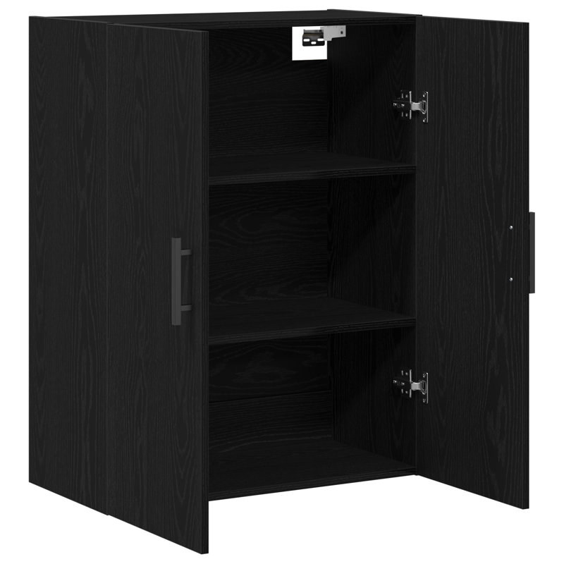 Solid Wood Rectangle Accent Cabinet