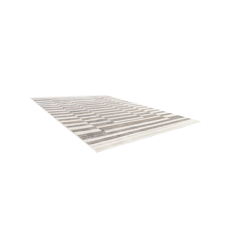  Myra Odyssey Rug, Gray/White, Rectangle 9' x 12'