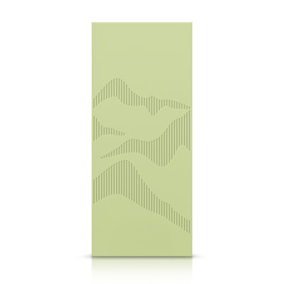 Porte standard à panneaux en bois